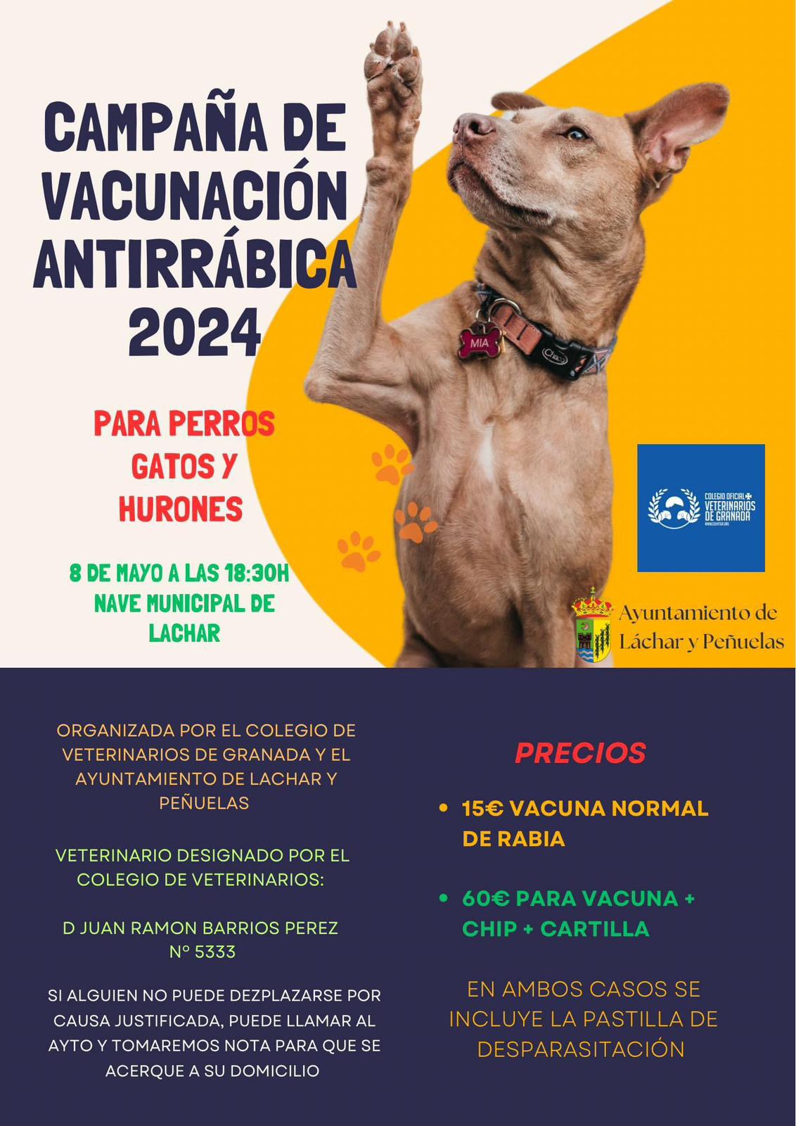 Campaña de Vacunación Antirrábica 2024