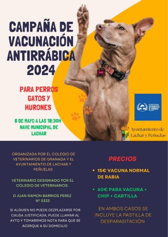 Campaña de Vacunación Antirrábica 2024