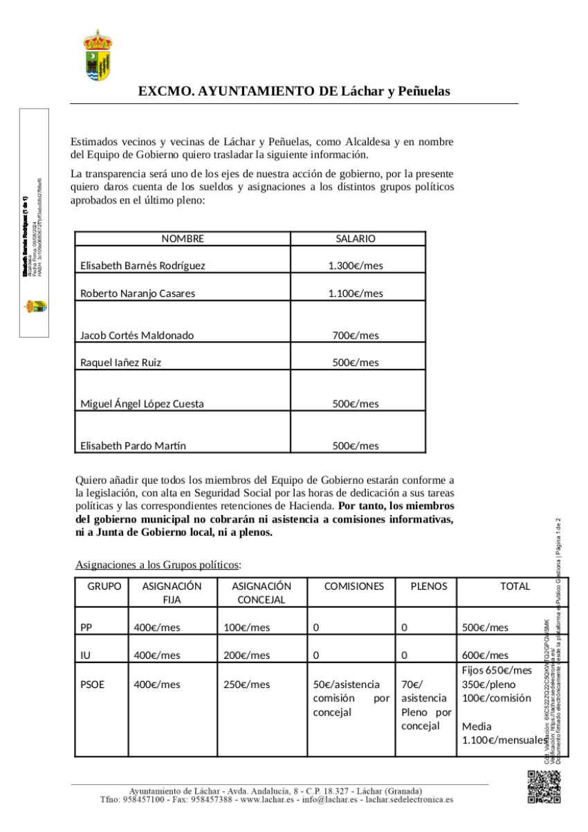 Comunicado