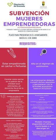 Subvención de Mujeres Emprendedoras