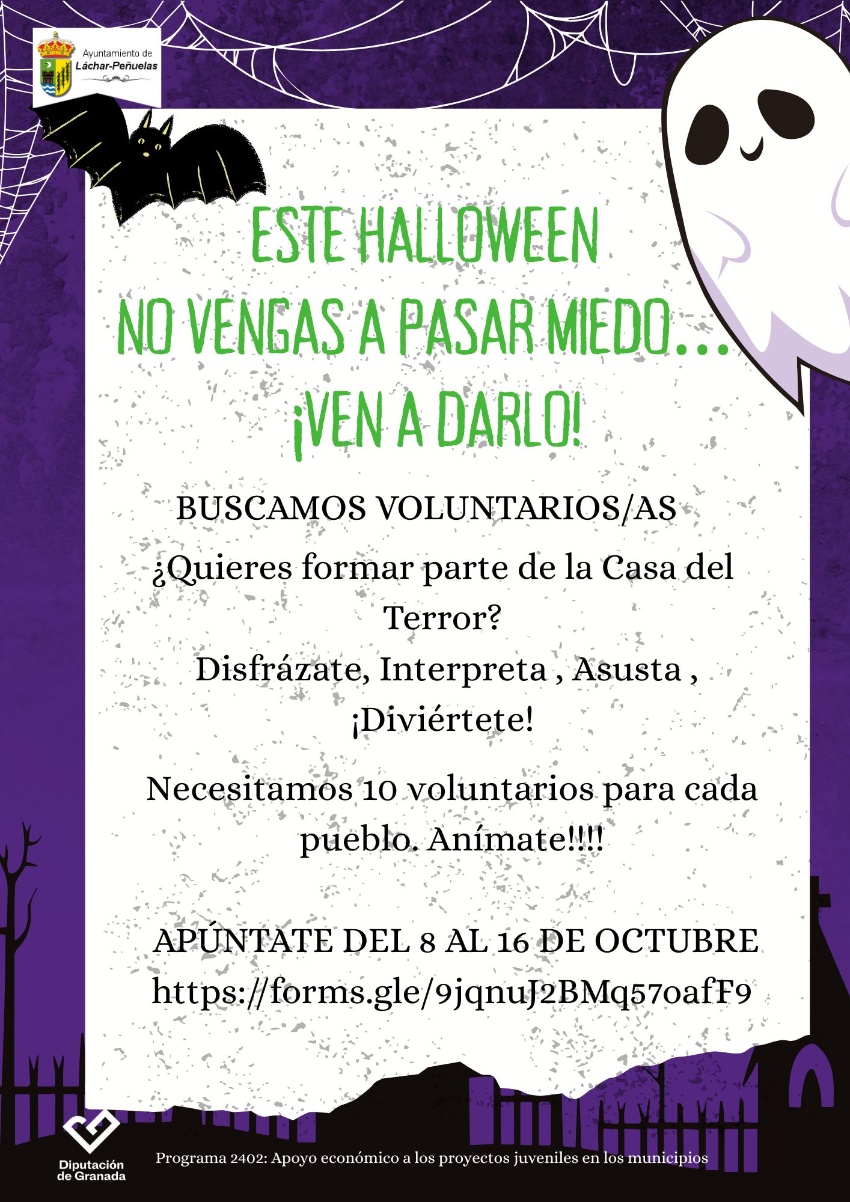 Este HALLOWEEN no vengas a pasar miedo… ¡Ven a darlo! Este HALLOWEEN no vengas a pasar miedo… ¡Ven a darlo!