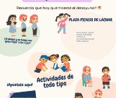 Actividades de Ocio para Menores de 4 a 14 Años. Día 16 de Mayo de 9.00h a 13.30h en la Plaza Picasso (Láchar)