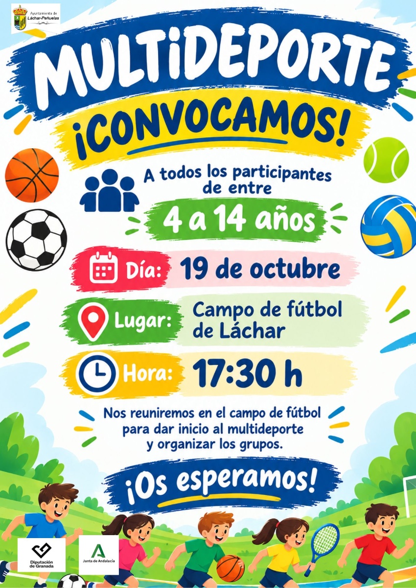 ¡COMIENZA EL MULTIDEPORTE EN LÁCHAR!